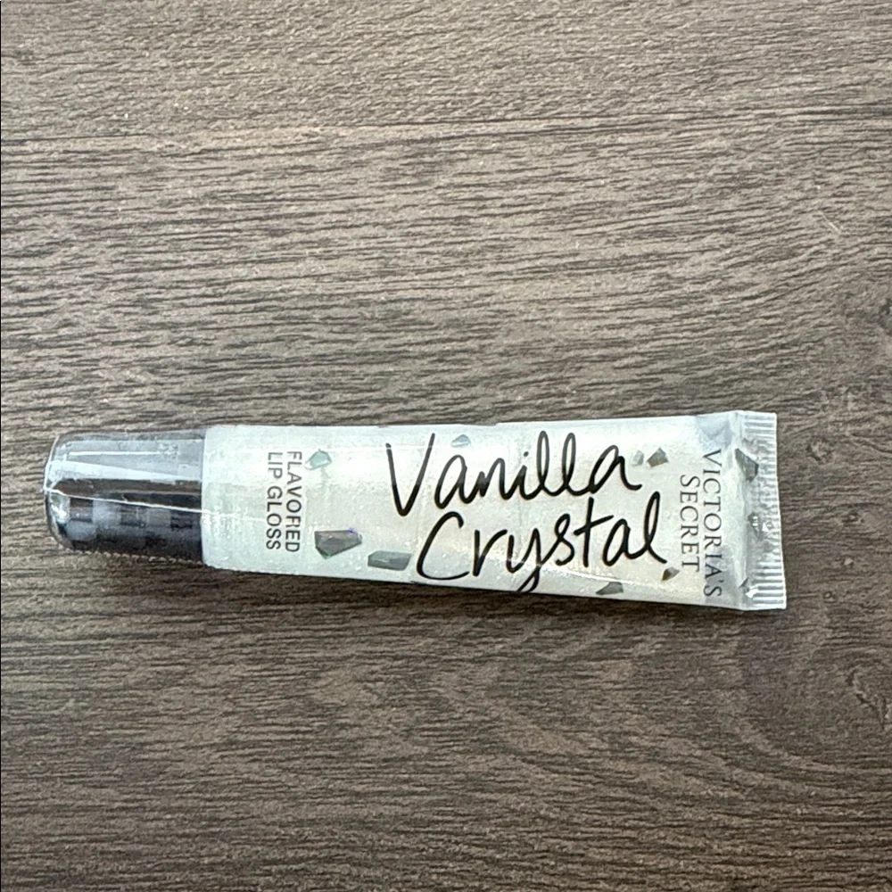 Victoria's Secret Vanilla Crystal Lip Gloss - Clear with Silver Shimmer
